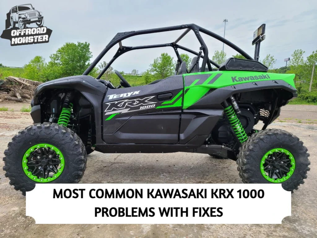 Kawasaki KRX 1000 Problems With Fixes